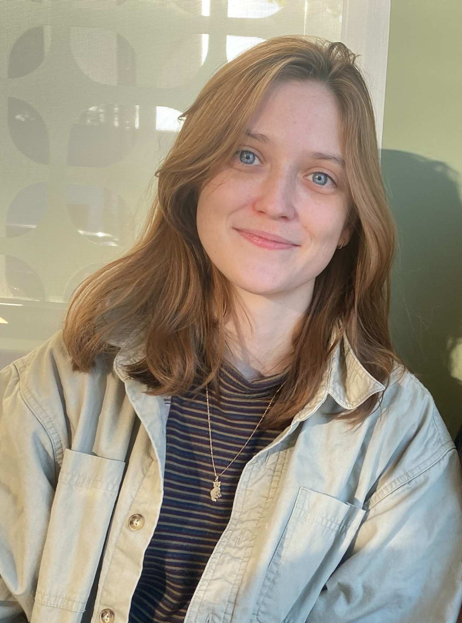 Bridget Paul smiling for a portrait